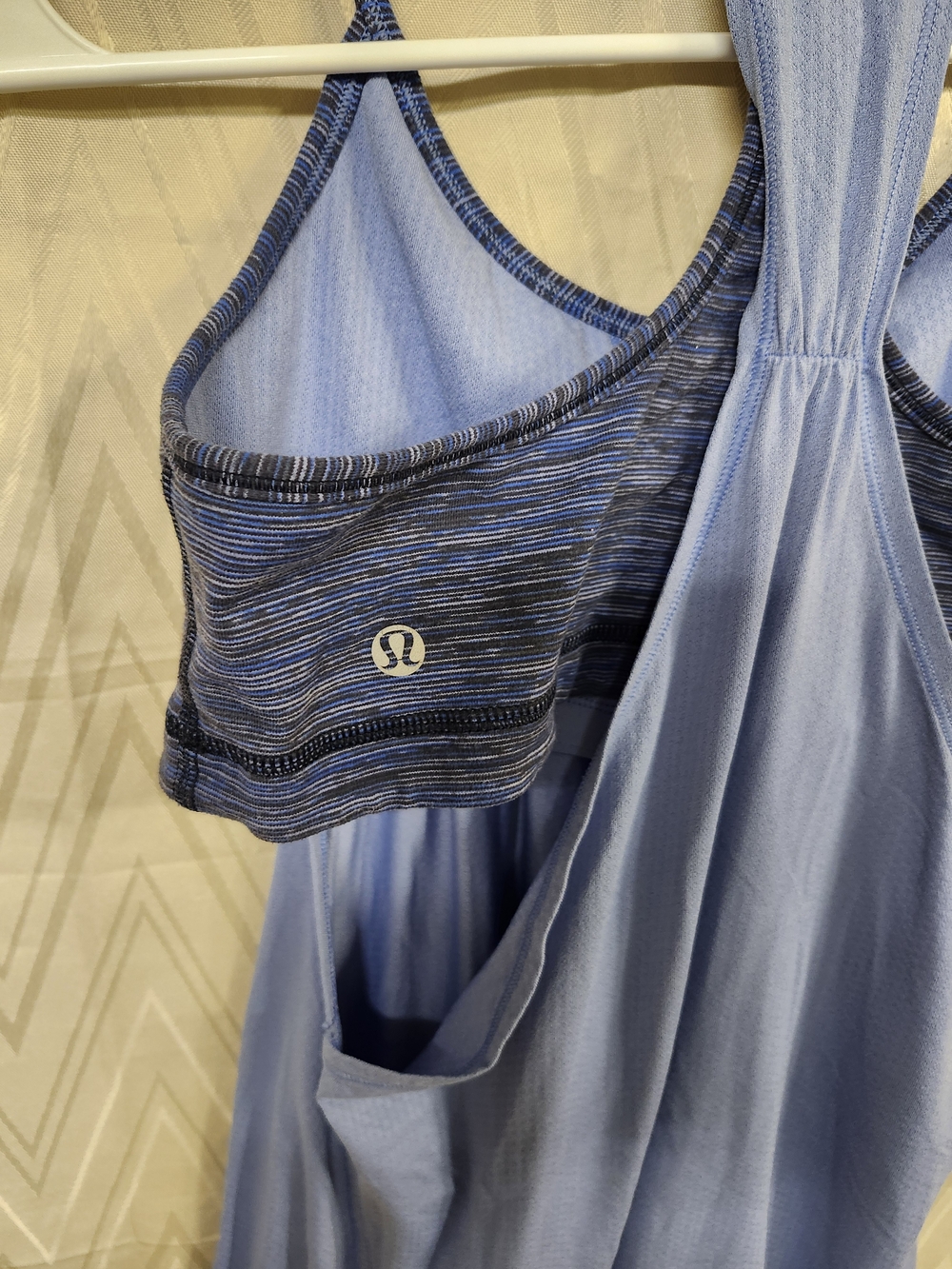 lululemon athletica Blue Space-Dyed Shelf Bra Tank